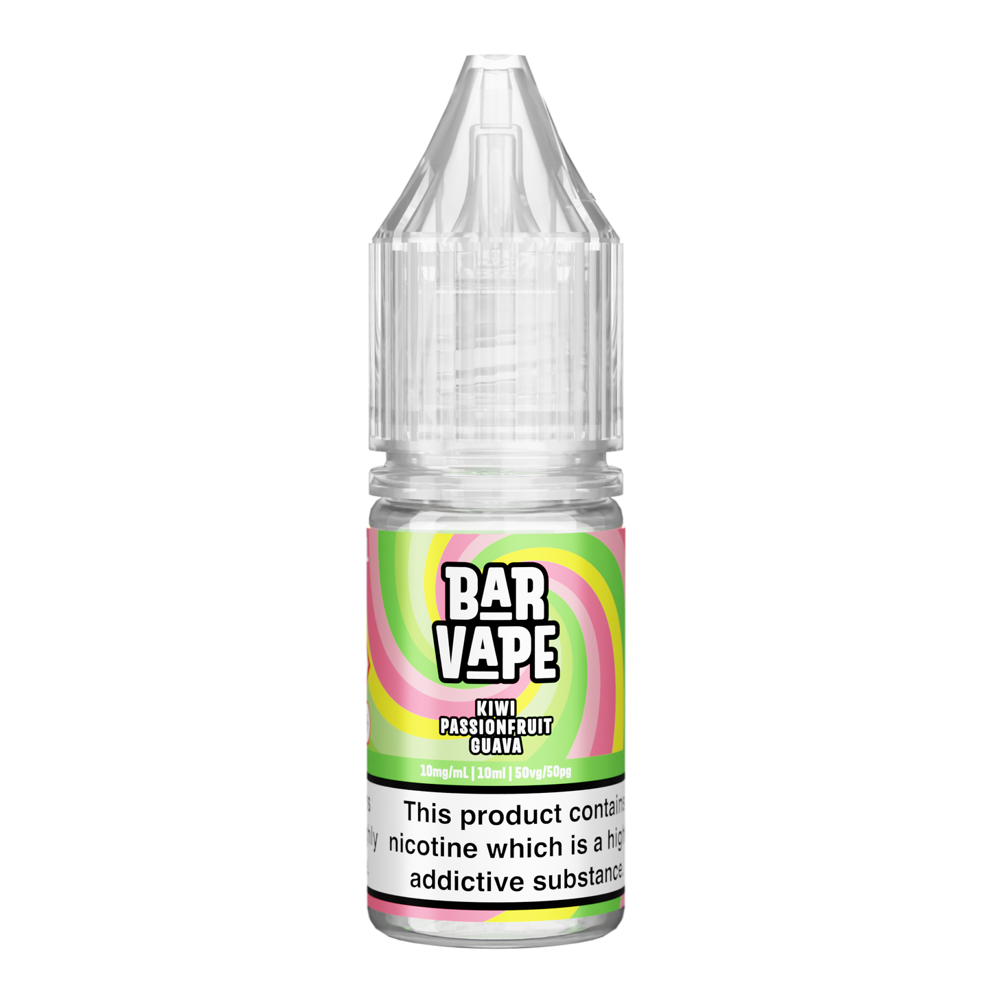 BAR VAPE - KIWI PASSIONFRUIT GUAVA - 10ML NIC SALTS