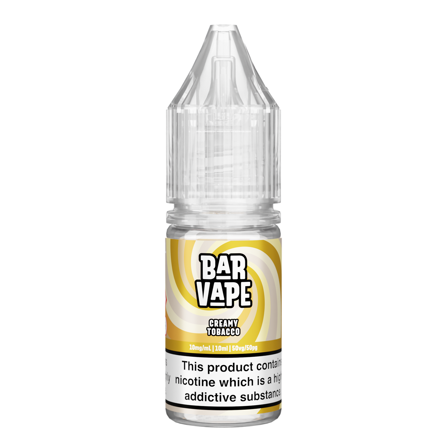 BAR VAPE - CREAMY TOBACCO - 10ML NIC SALTS