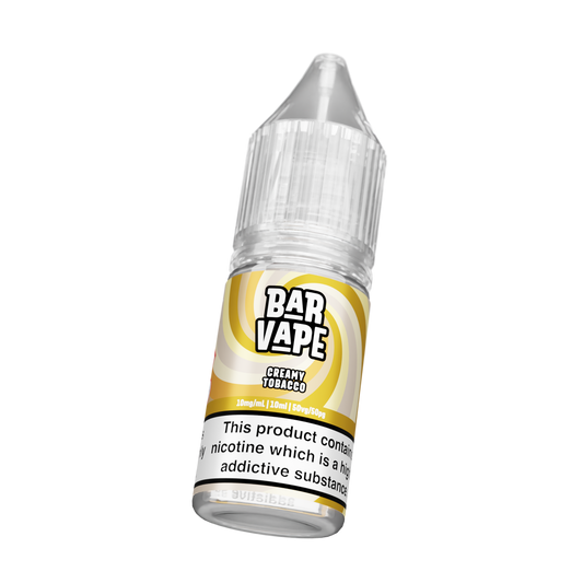 BAR VAPE - CREAMY TOBACCO - 10ML NIC SALTS