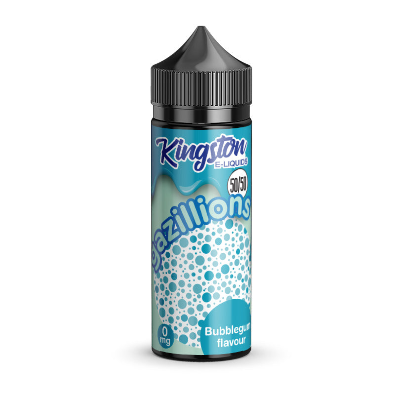 Kingston Gazillions | 50/50 | Bubblegum | 100ml Shortfill | 0mg