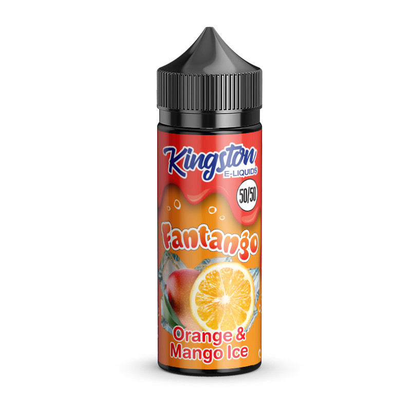 Kingston Fantango Fruits Ice | 50/50 | Orange & Mango Ice | 100ml Shortfill | 0mg