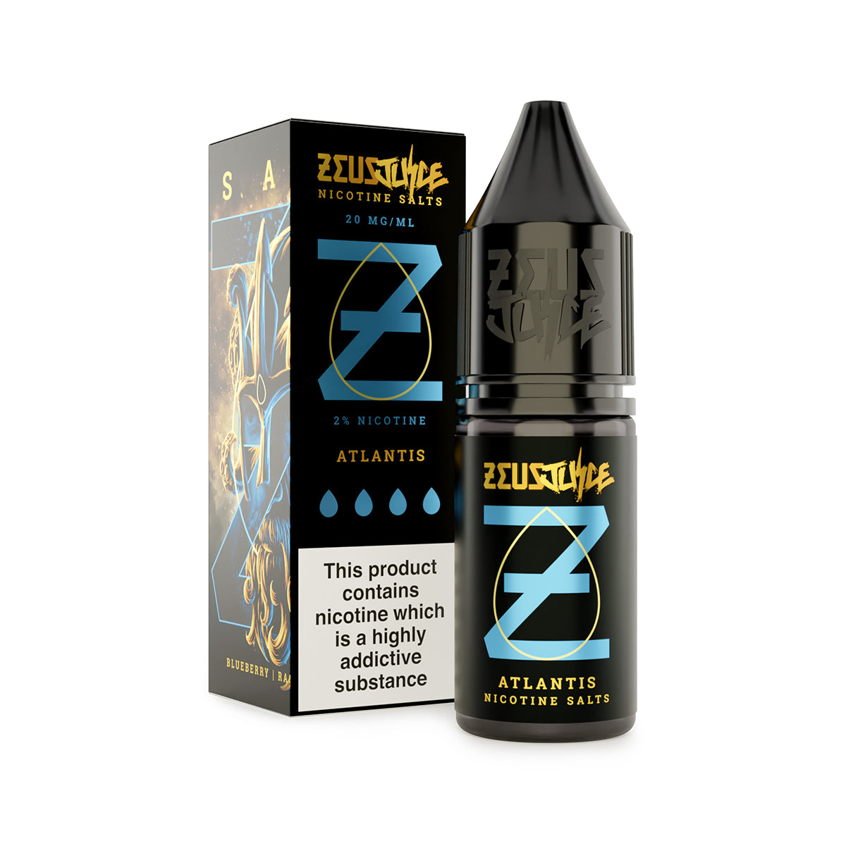 Zeus Juice | 10ml Nic Salt | Atlantis