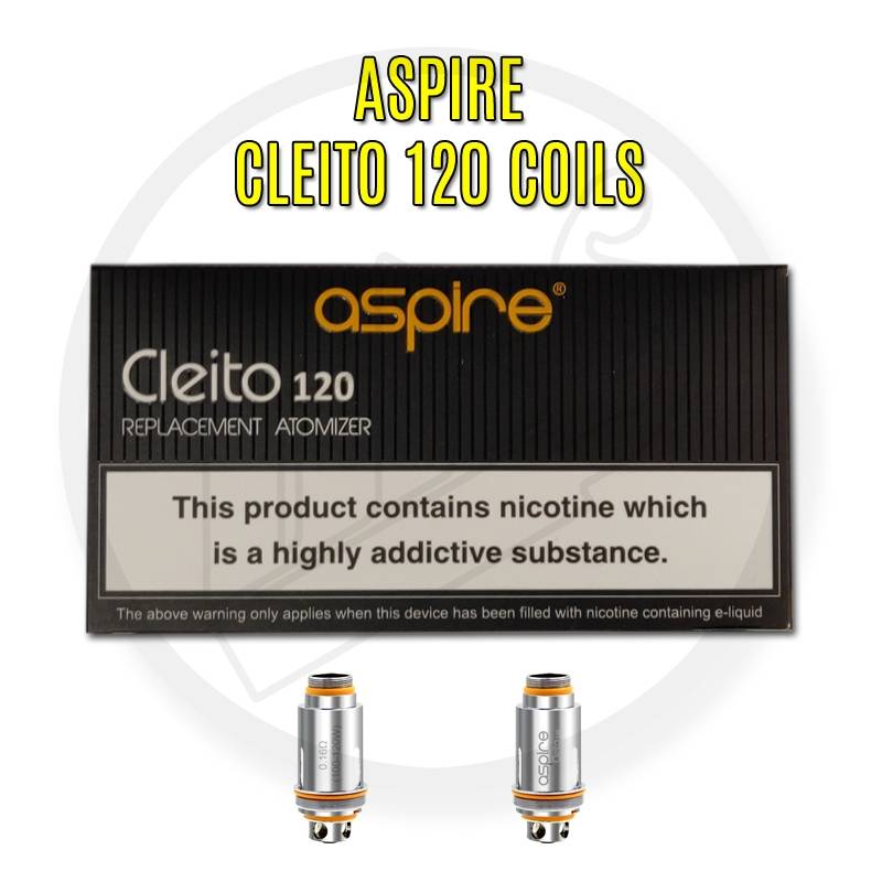 Aspire | Cleito 120 Coils | 0.16 Ohms | Single Coil
