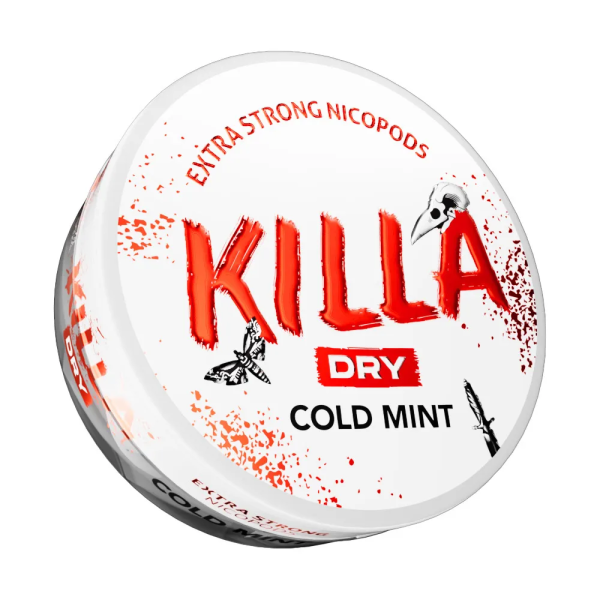 Killa DRY Nicotine Pouches | 16.5mg