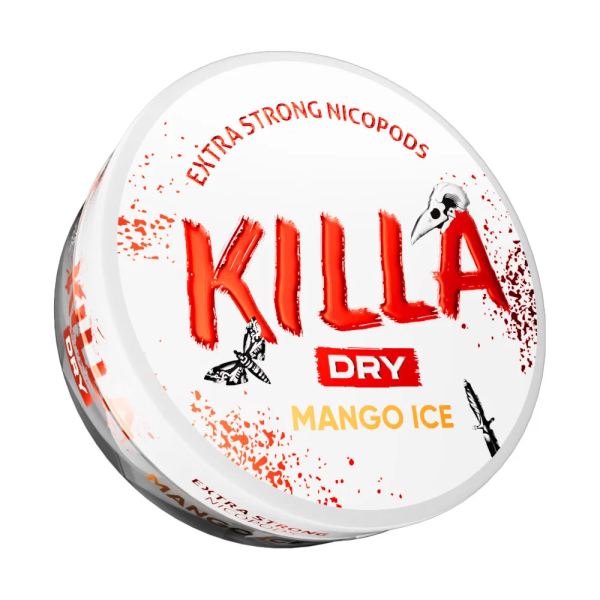 Killa DRY Nicotine Pouches | 16.5mg