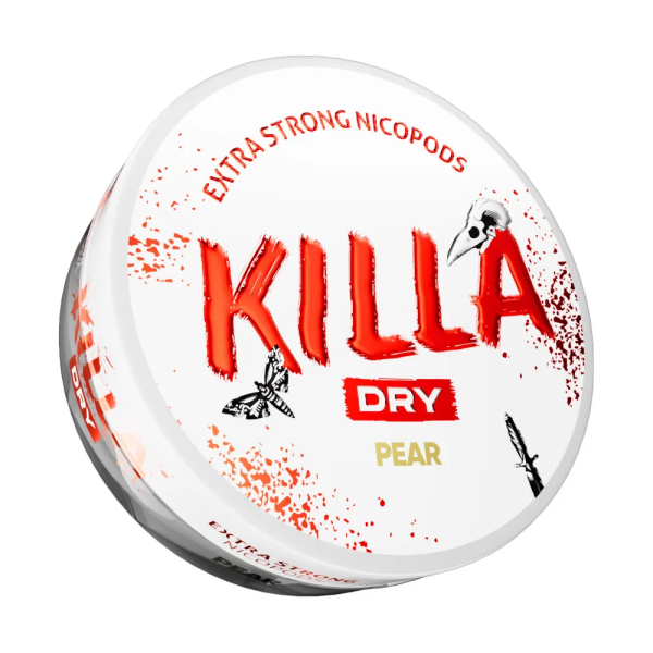 Killa DRY Nicotine Pouches | 16.5mg