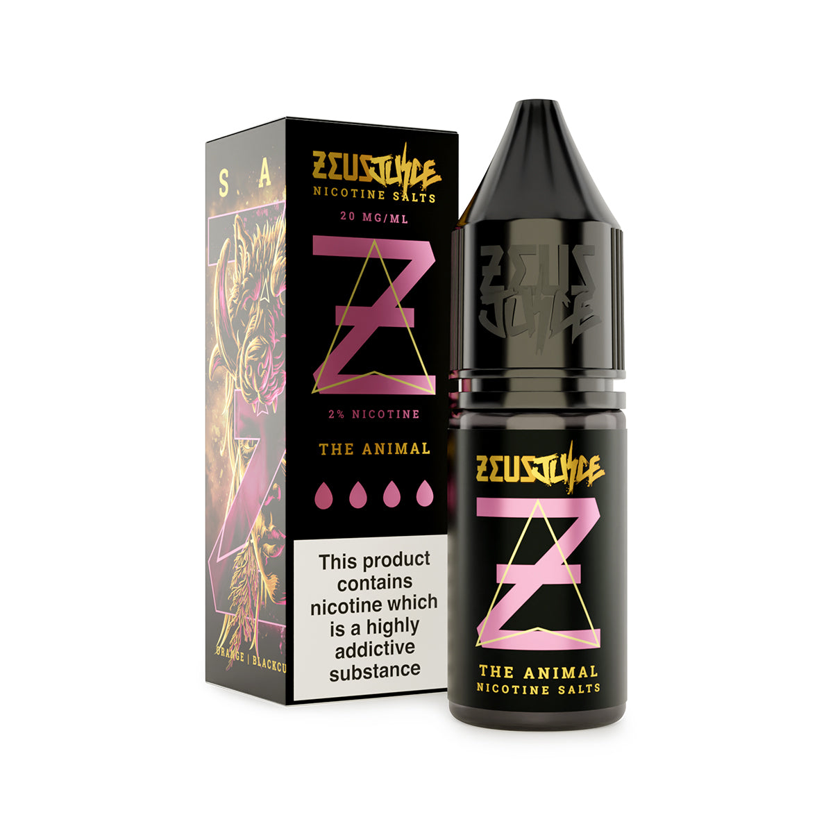 Zeus Juice | 10ml Nic Salt | The Animal