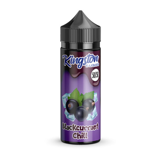 Kingston Mint | 50/50 | Blackcurrant Chill | 100ml Shortfill | 0mg