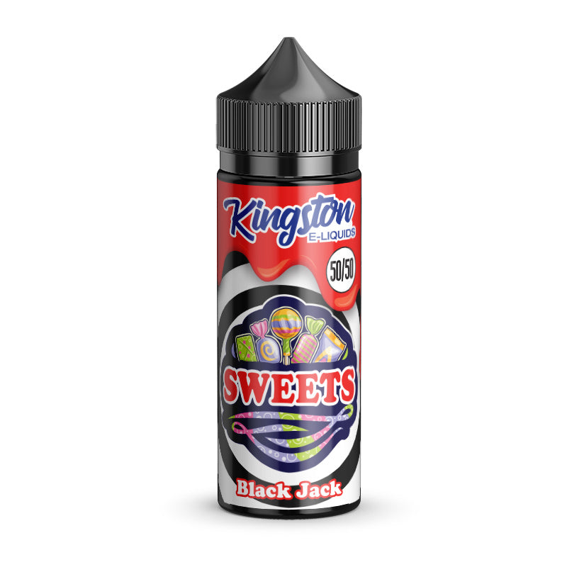 Kingston Sweets | 50/50 | Black Jack | 100ml Shortfill | 0mg