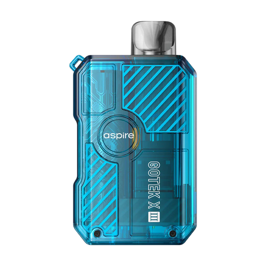 Aspire | Gotek X III Pod Vape Kit | 1200mAh |3 Level Adjustable Wattage | Gotek Pod Compatible