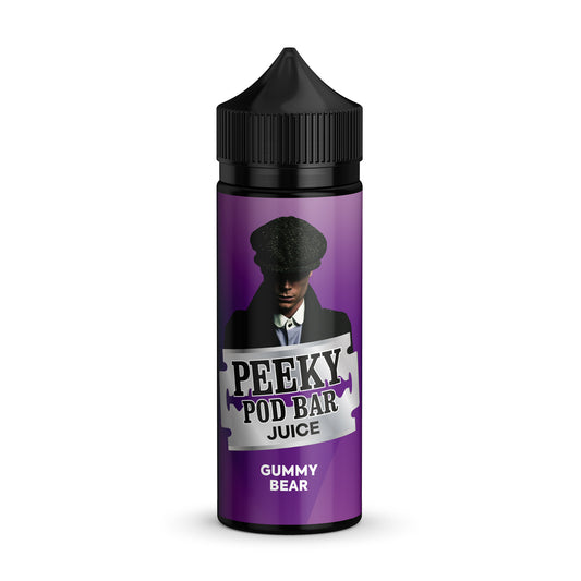 Kingston Peeky Pod Bar | Gummy Bear | 100ml Shortfill | 0mg
