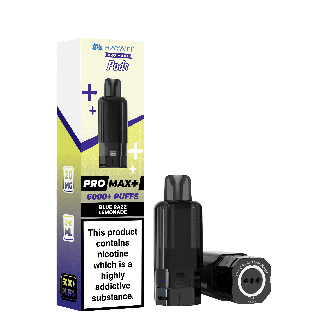 Hayati | Pro Max+ 6000 Replacement Pods | 20mg