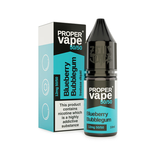 Zeus Juice | PROPER VAPE | 10ml 50/50 Freebase | Blueberry Bubblegum
