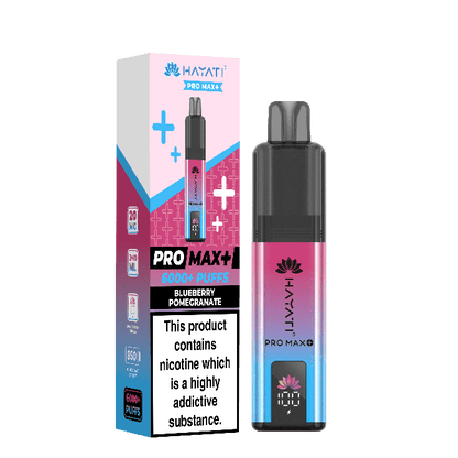 Hayati | Pro Max+ 6000 Pre-Filled Pod Vape Kit | 850mAh | 20mg