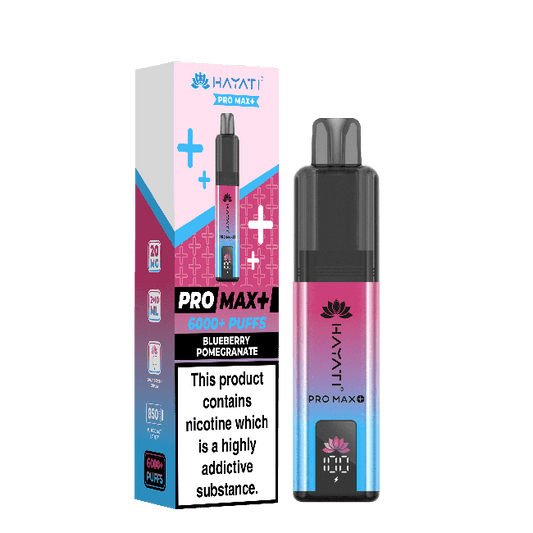 Hayati | Pro Max+ 6000 Pre-Filled Pod Vape Kit | 850mAh | 20mg