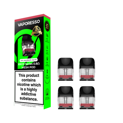 Vaporesso | XROS Series COREX 3.0 Replacement Pods | Pack of 4