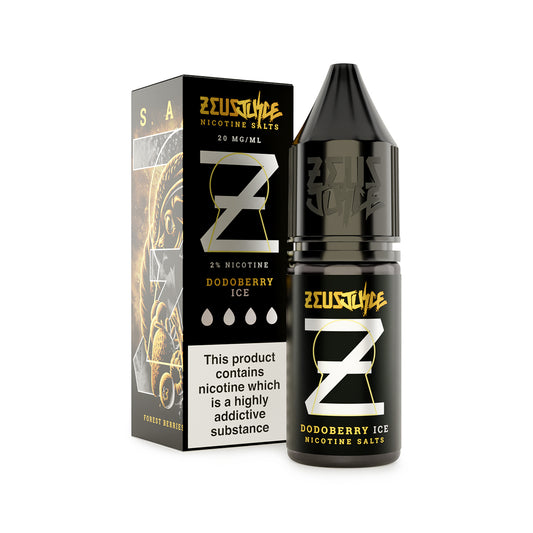 Zeus Juice | 10ml Nic Salt | Dodoberry Ice