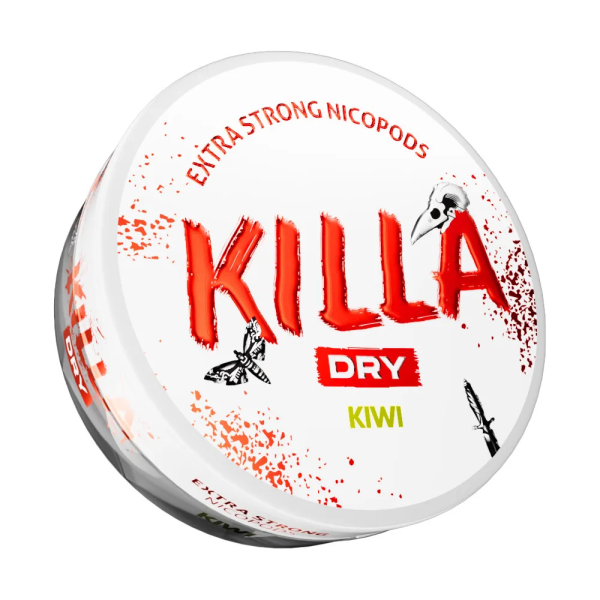 Killa DRY Nicotine Pouches | 16.5mg