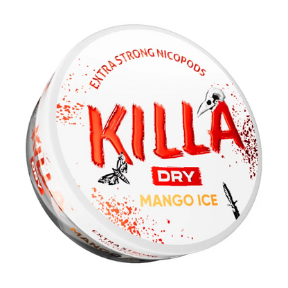 Killa DRY Nicotine Pouches | 16.5mg