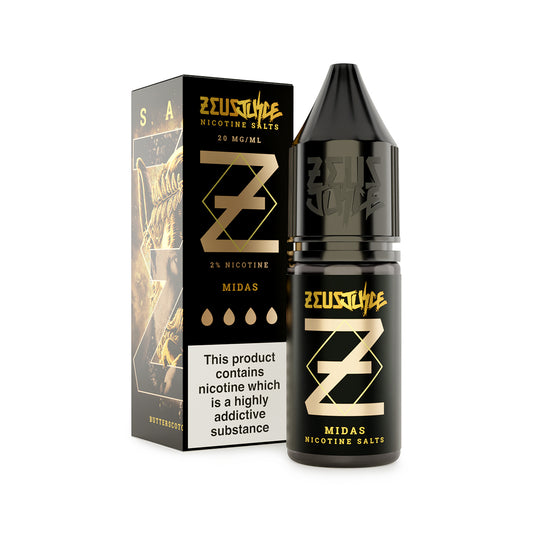 Zeus Juice | 10ml Nic Salt | Midas