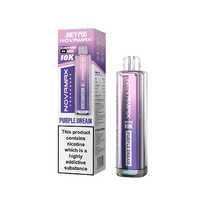 Juicy Pod | Nova Max 10K Pre-Filled Pod Vape Kit | 20mg