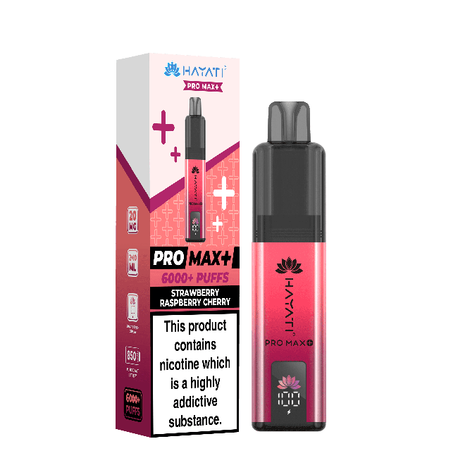 Hayati | Pro Max+ 6000 Pre-Filled Pod Vape Kit | 850mAh | 20mg