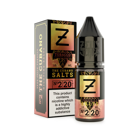 Zeus Juice | 10ml Nic Salt | The Cubano