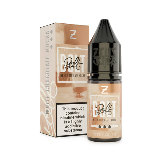 Zeus Juice | BOLT | 10ml 50/50 Freebase | White Chocolate Mocha